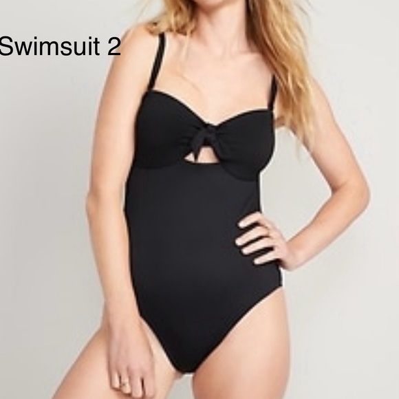 2 Black Swimsuits - Picture 8 of 11